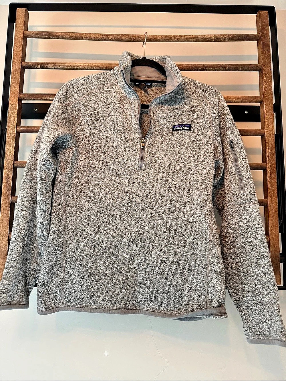 Patagonia Women's Better Sweater 1/4-Zip Gray Fleece